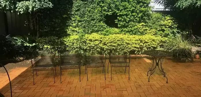 Nettoyage haute pression d'une terrasse à Poix-de-Picardie - Après